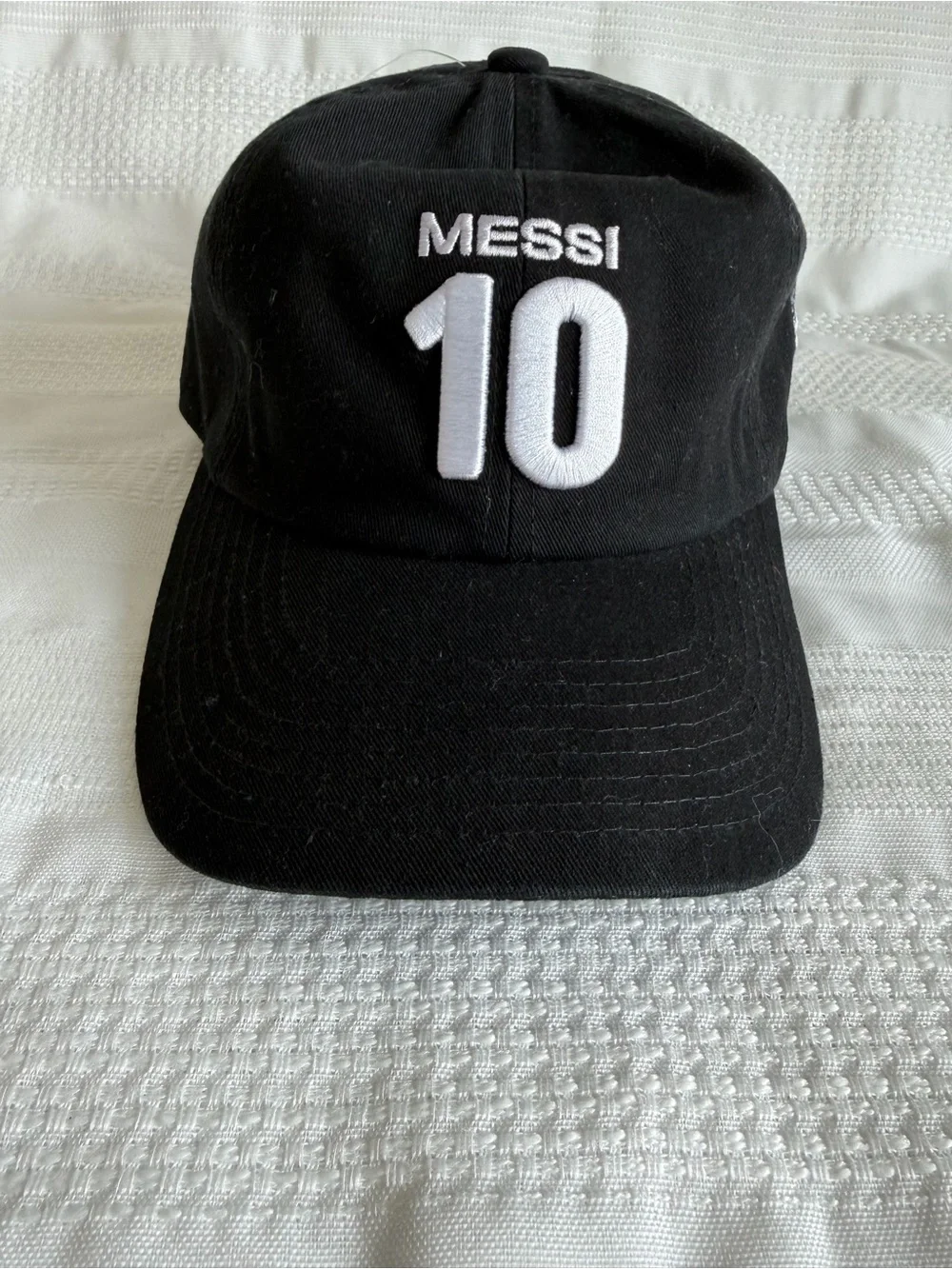 Lionel Messi #10 Official Product, Black cotton cap